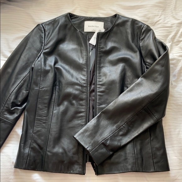 Aritzia Jett leather jacket - Picture 1 of 8